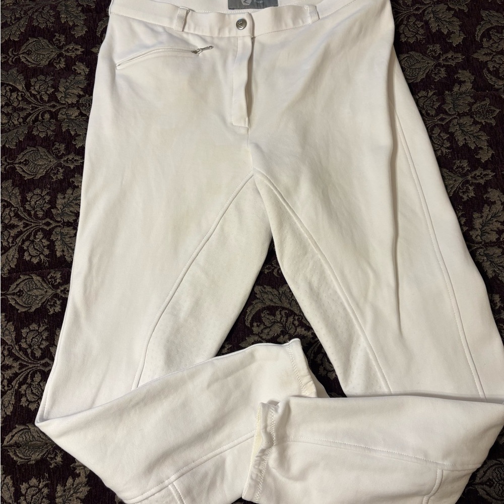 Horze white breeches